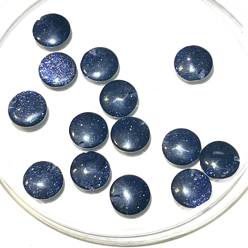 Purple Goldstone Beads
